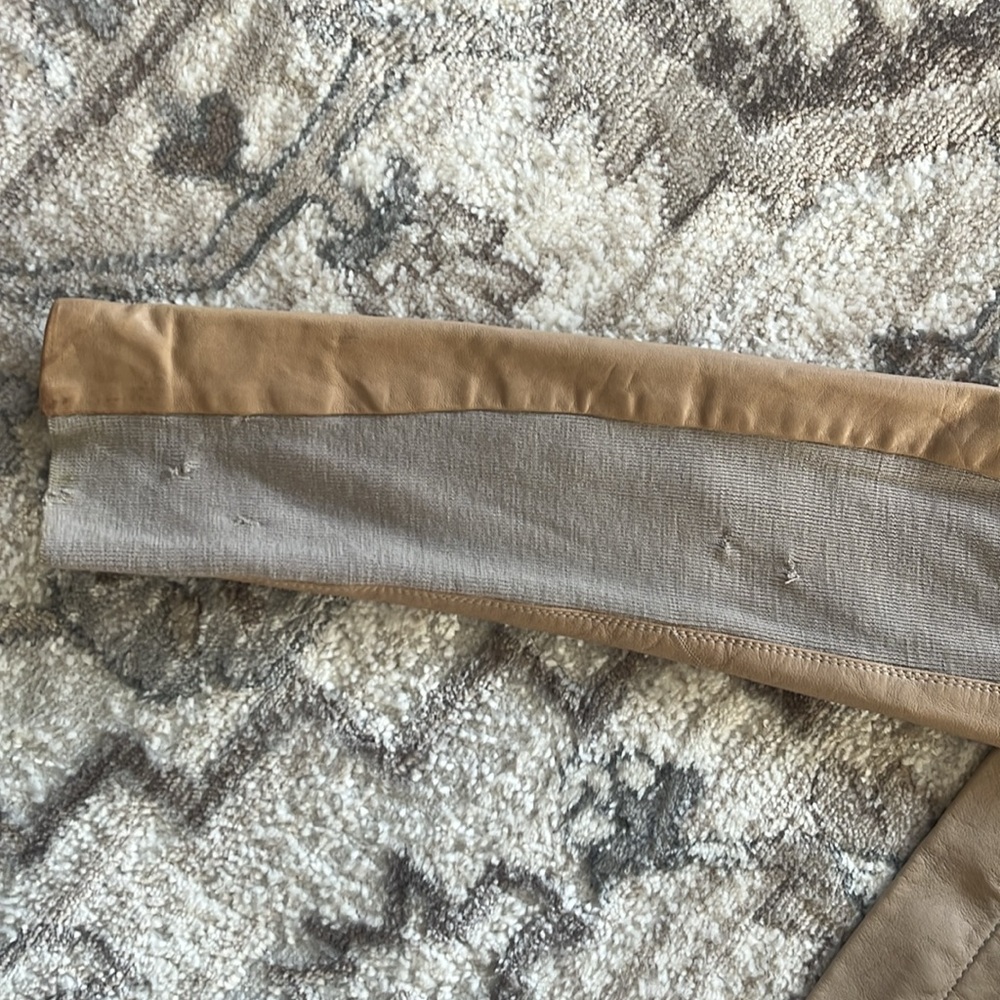Rick Owens Tan Leather Jacket celebrity owned - Picture 7 of 15